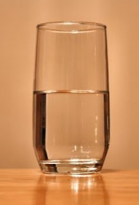 Glass half full