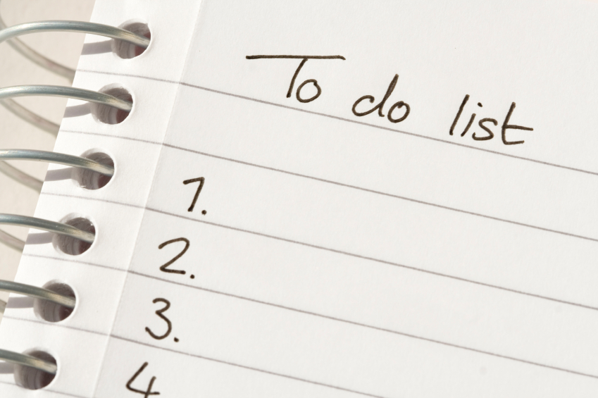 to do list