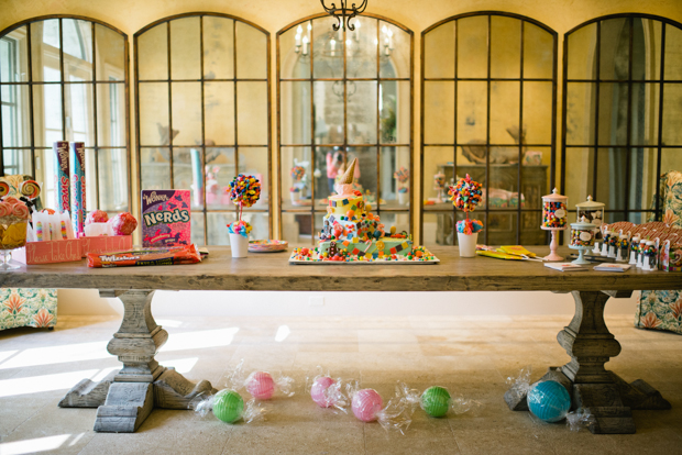 candy land theme Cake Table