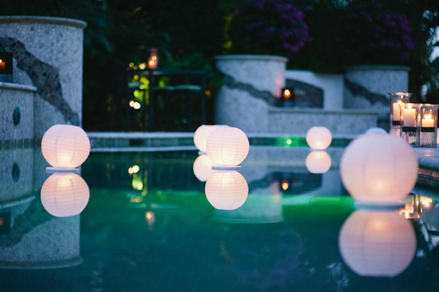 Floating Pool Lanterns