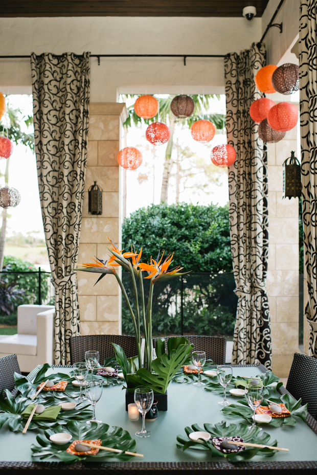 hanging lanterns