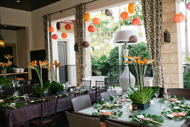 Tropical Dinner party