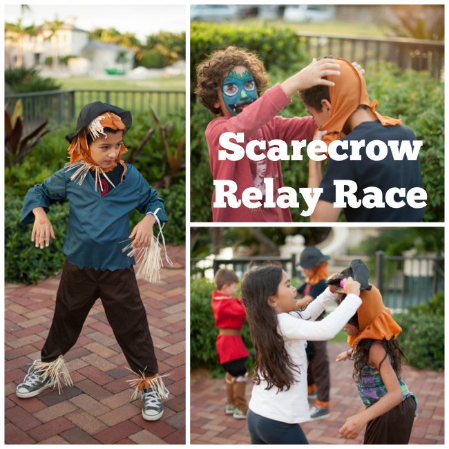 Scarecrow Relay Race