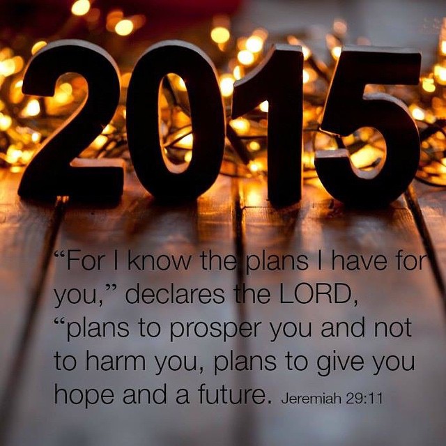 My plan for NOT having a plan this year, is not at all how I planned for it to be. I feel lost. But God promises He has a plan for my life. One that won't harm me and will give me HOPE for the future.